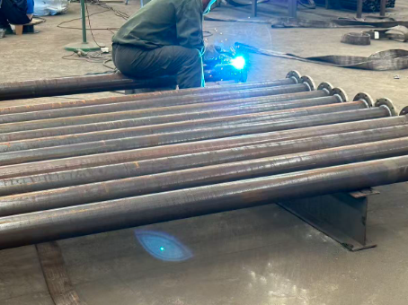 大渡口20#无缝注浆管加工108*6钢花管棚管